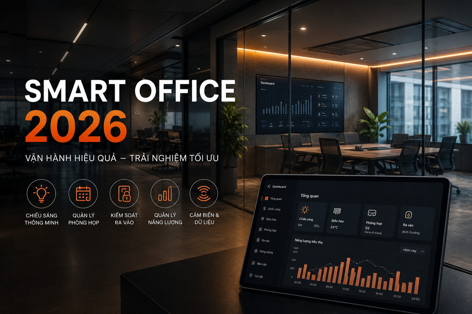 Giải pháp văn phòng kết nối, linh hoạt với Smart Office 2026